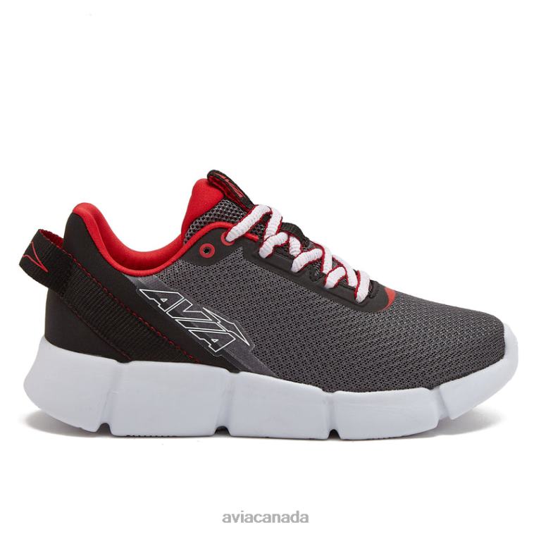 Avi-Blitz Boy Avia Dark Grey/Black Trim/Red 0LZJN91 Athletic Sneakers