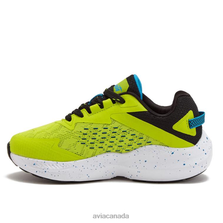 Avi-Storm Boy Avia Light Green/Black/Aqua Blue 0LZJN83 Athletic Sneakers