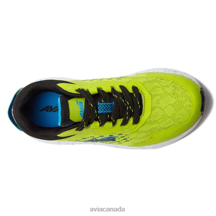 Avi-Storm Boy Avia Light Green/Black/Aqua Blue 0LZJN83 Athletic Sneakers