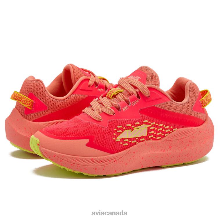 Avi-Storm Girl Avia Dark Pink/Light Pink/Light Green 0LZJN92 Athletic Sneakers