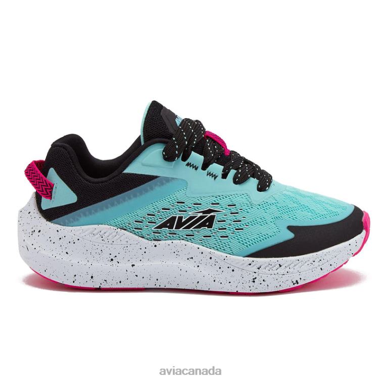 Avi-Storm Girl Avia Teal Green/Dark Pink 0LZJN94 Athletic Sneakers