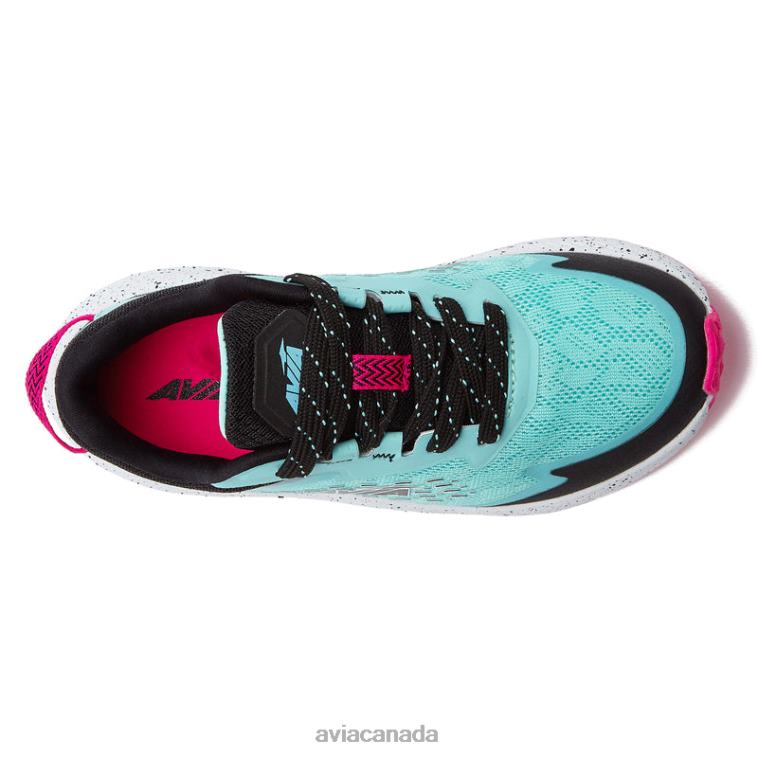 Avi-Storm Girl Avia Teal Green/Dark Pink 0LZJN94 Athletic Sneakers