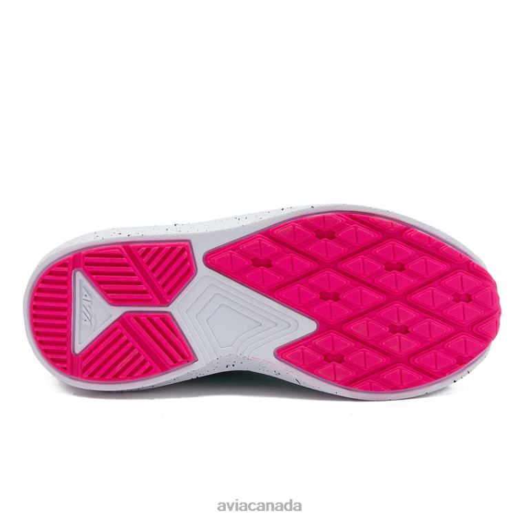 Avi-Storm Girl Avia Teal Green/Dark Pink 0LZJN94 Athletic Sneakers
