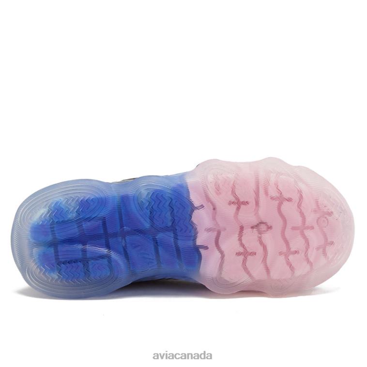 Avi-Ignite Girl Avia White/Dark Purple 0LZJN104 Light Up Sneakers