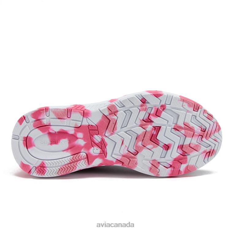 Avi-Factor 2.0 Girl Avia Black/Light Pink/Silver Grey 0LZJN98 Slip On Sneakers