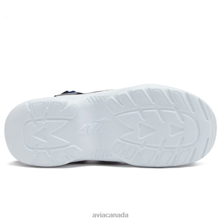 Avi-Atlantic Sandals Men Avia Medium Grey/Dark Grey/Light Green 0LZJN79 Casual Sandals