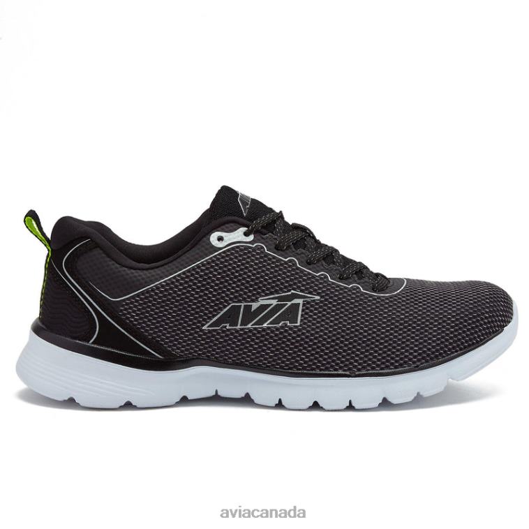 Avi-Factor 2.0 Men Avia Black/Silver Grey 0LZJN57 Running