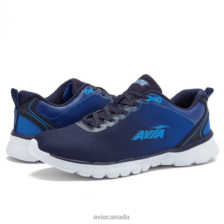 Avi-Factor 2.0 Men Avia Navy Blue/Medium Blue/Silver Grey 0LZJN55 Running