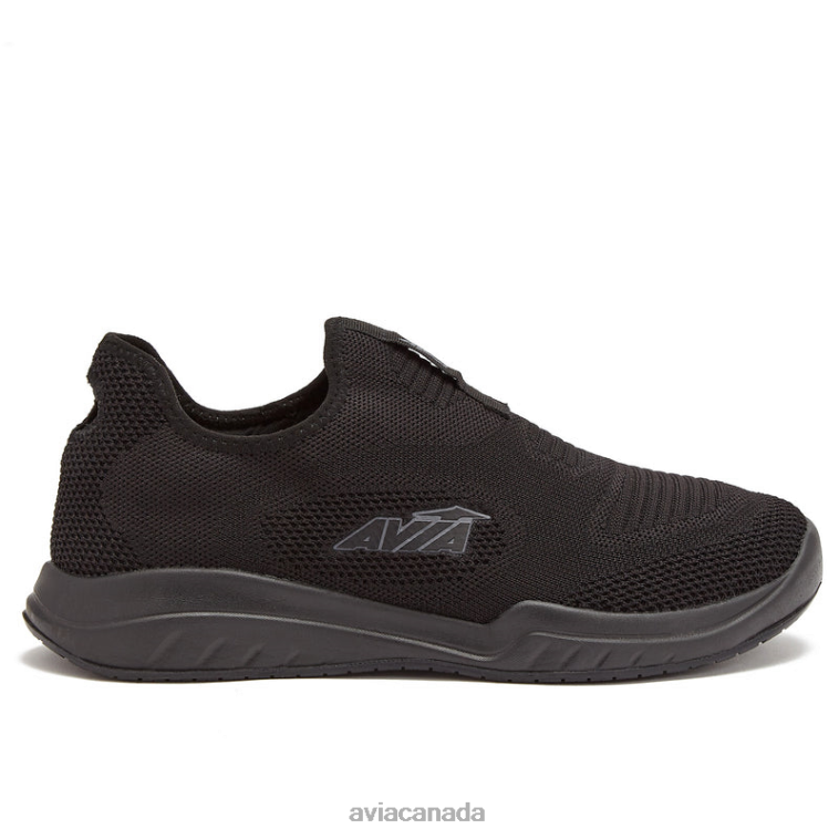 Avi-Breeze Knit SR Men Avia Black/Dark Grey 0LZJN74 Slip Resistant