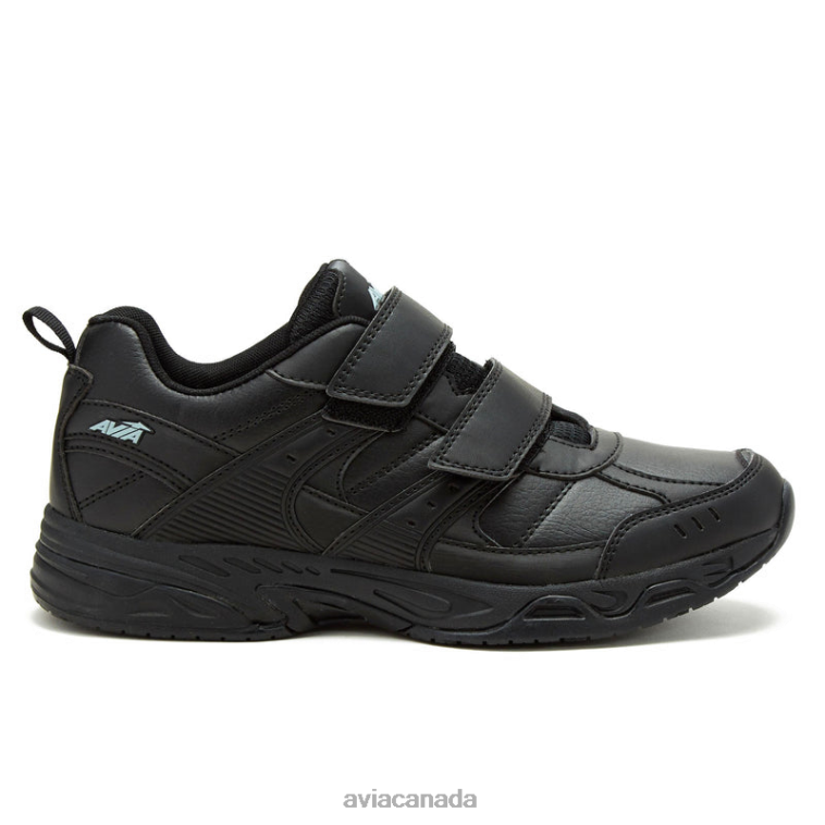Avi-Union II Strap Men Avia Pitch Black/Black 0LZJN52 Slip Resistant