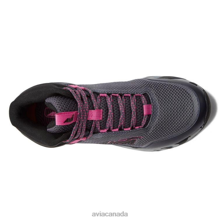 Avi-Grit Women Avia Dark Grey/Dark Pink/Medium Grey 0LZJN3 Hiking