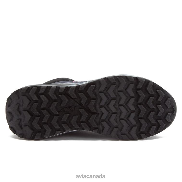 Avi-Grit Women Avia Dark Grey/Dark Pink/Medium Grey 0LZJN3 Hiking