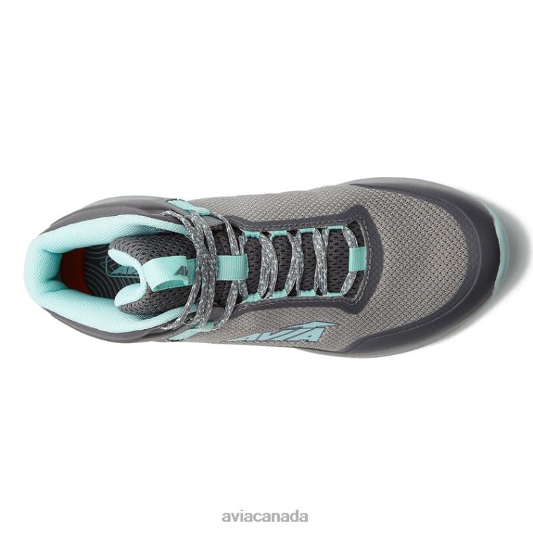 Avi-Grit Women Avia Dark Grey/Medium Grey/Teal Green 0LZJN2 Hiking