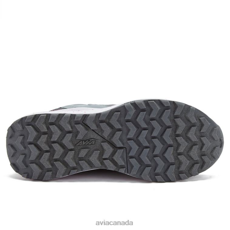 Avi-Vamp Women Avia Medium Grey/Dark Pink/Silver Grey 0LZJN5 Hiking