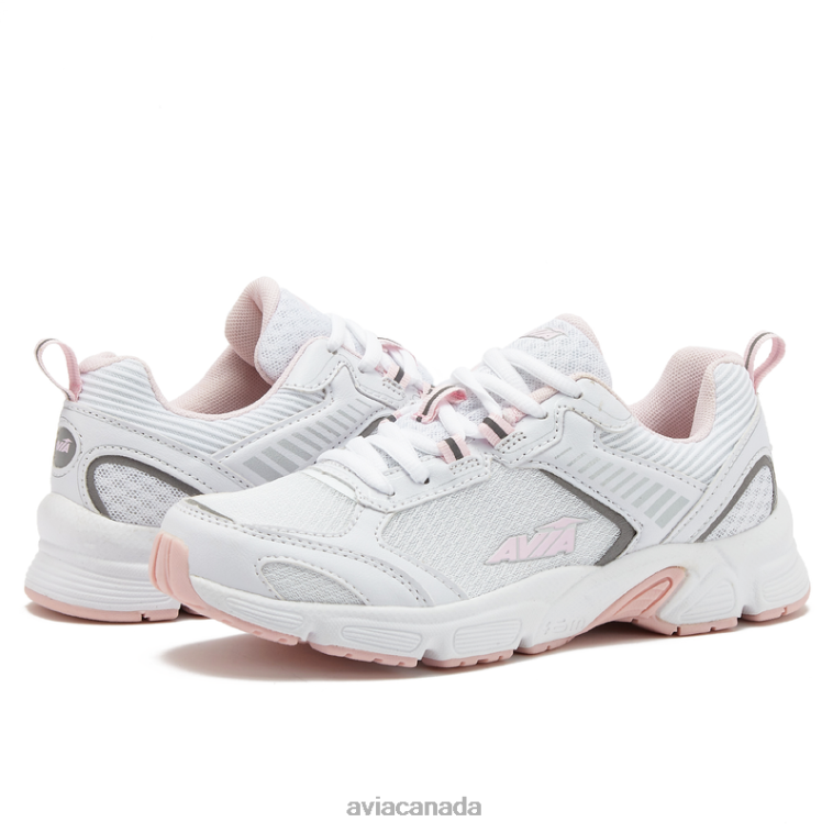 Avi-Forte 2.0 Women Avia White/Light Pink/Silver Grey 0LZJN13 Running