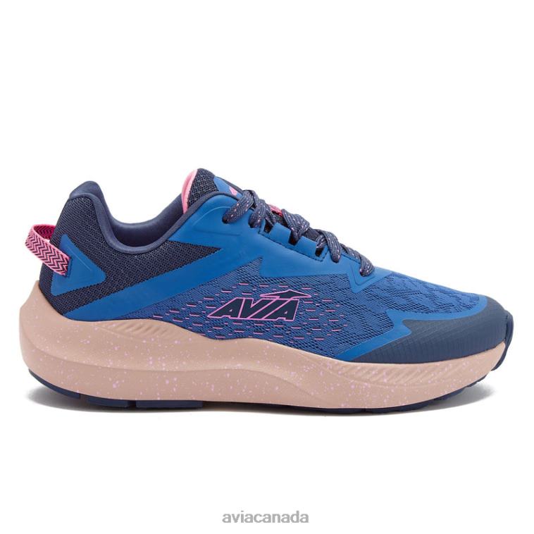 Avi-Storm Women Avia Navy Blue/Medium Blue/Dark Pink 0LZJN26 Running