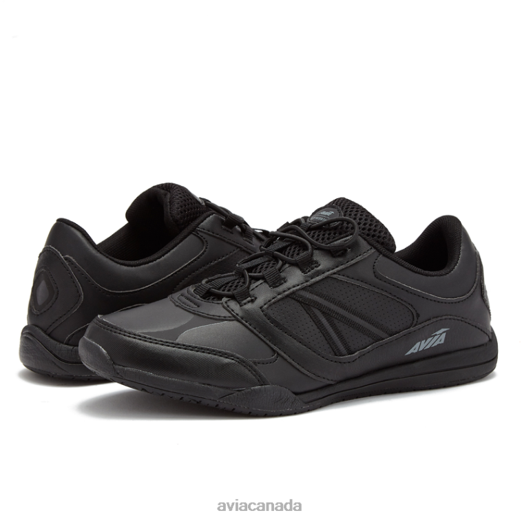 Avi-Focus Women Avia Penguin Grey/Steel Grey/Black 0LZJN36 Slip Resistant