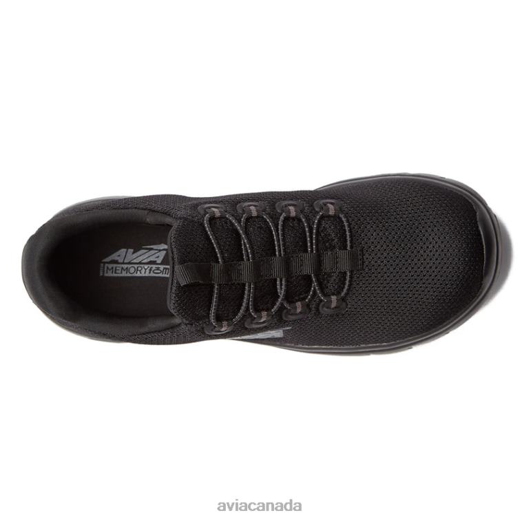 Avi-Junction Women Avia Black/Dark Grey/Silver Grey 0LZJN18 Sneakers