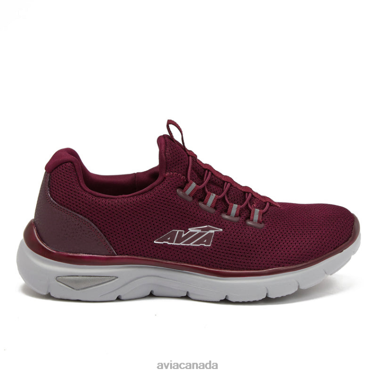 Avi-Junction Women Avia Dark Purple/Silver Grey/Light Blue 0LZJN23 Sneakers