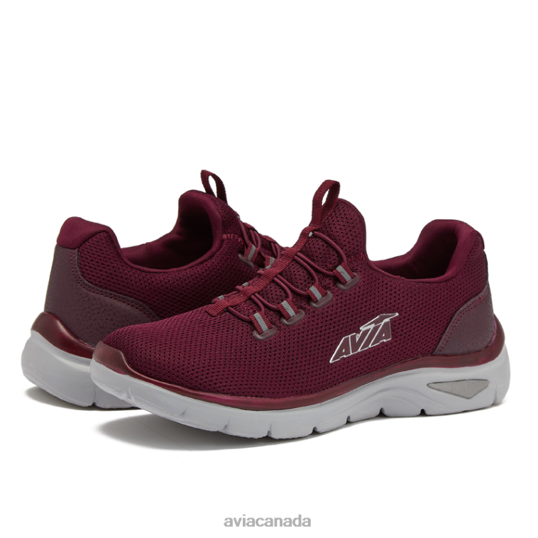 Avi-Junction Women Avia Dark Purple/Silver Grey/Light Blue 0LZJN23 Sneakers